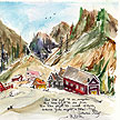 Houses in the Mountains